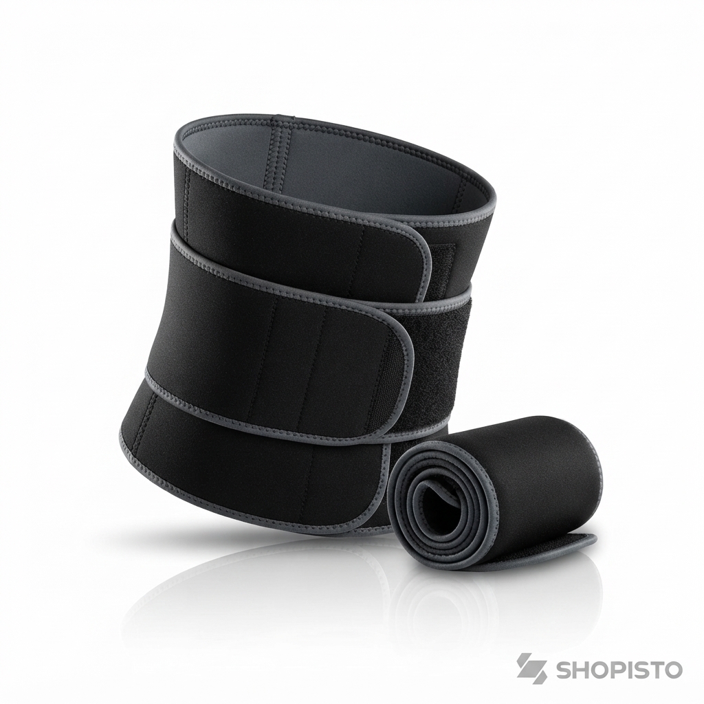 Hot Slimming Fitness Waist Belt – Sauna Style Exercise & Workout Support
